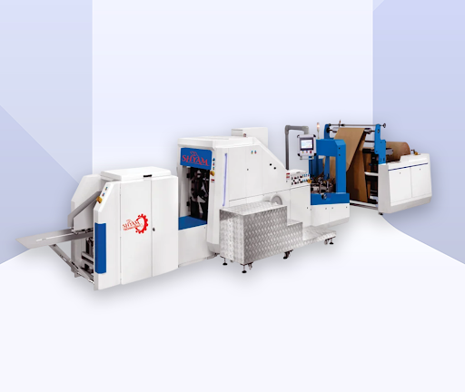Square Bottom Paper Bag Making Machine